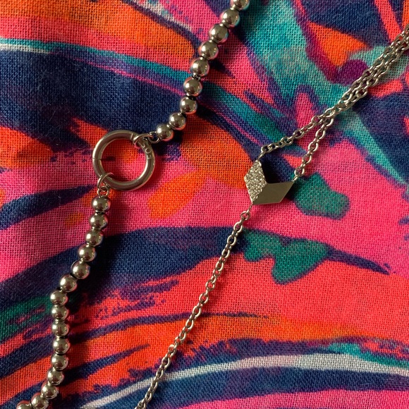 Fossil stainless steel bracelet set of 2 worn few times in good condition - Picture 2 of 6